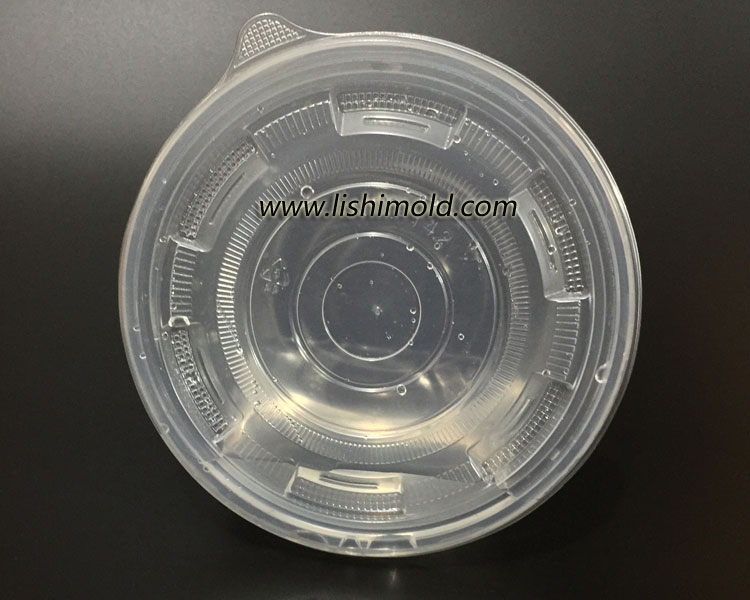 透明塑料面条打包汤盒 正面