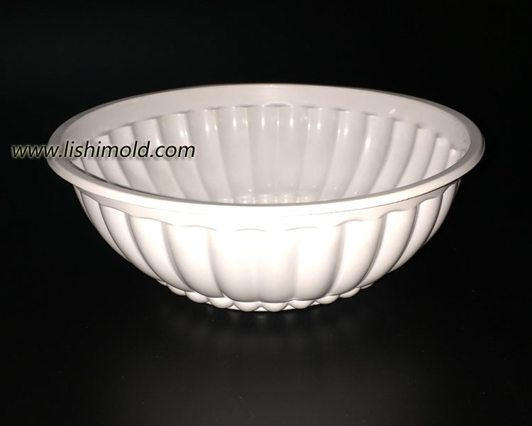 白色塑料面碗