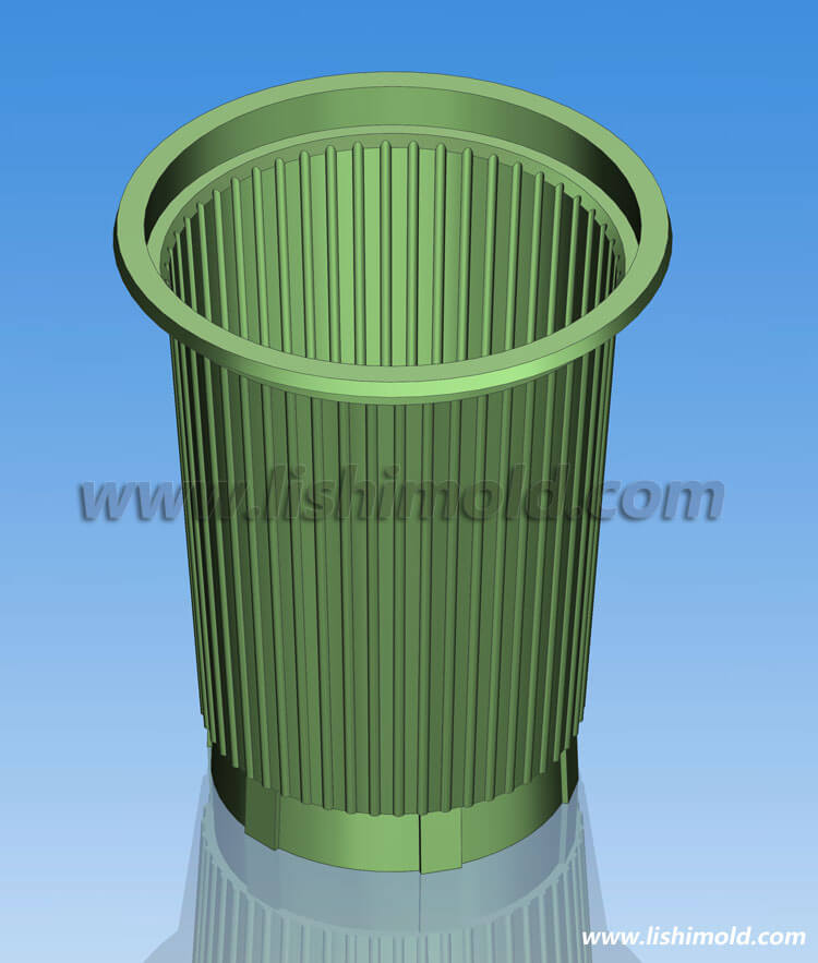 Φ72口径一次性塑料杯-加强筋